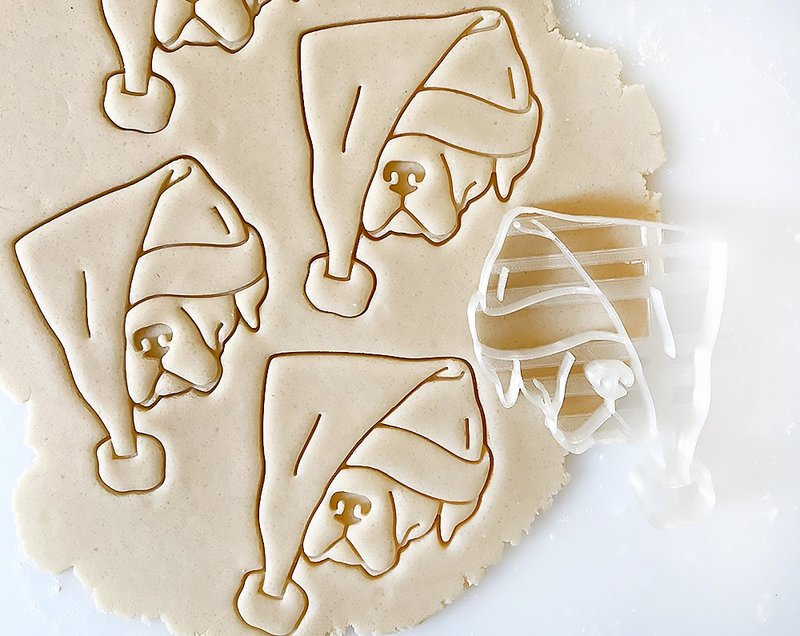 Christmas Dog Labrador Cookie Cutter - 其他 - 塑膠 