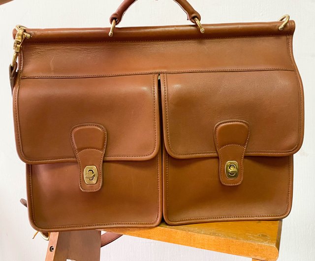 used coach briefcase