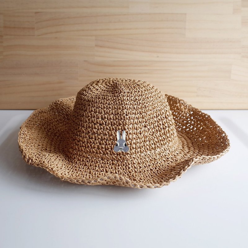 [Q-cute] hat series - braided cap - dog head, cat head, rabbit head / customized - Hats & Caps - Paper Multicolor