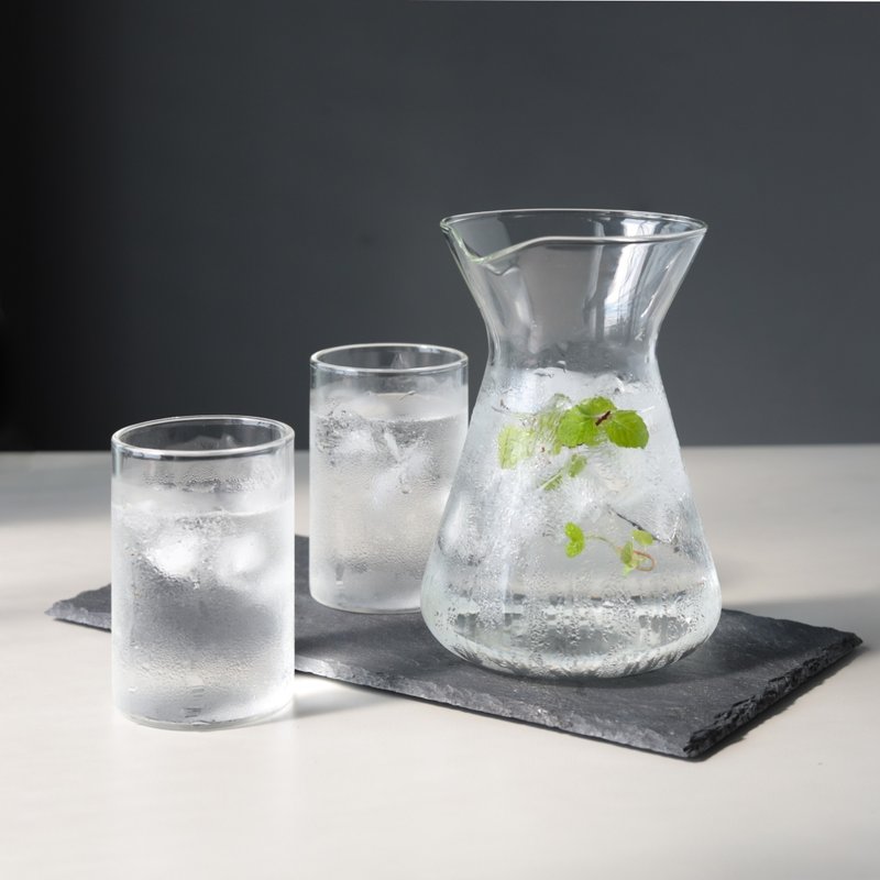 Driver Hokkaido simple glass kettle-600ml - เครื่องทำกาแฟ - แก้ว สีเงิน