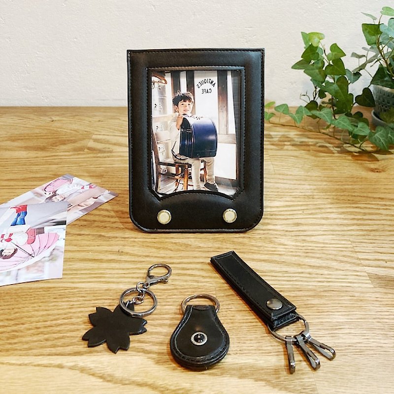 Memories Pack Remake School Bag Photo Frame with Keychain 3-Piece Set - Picture Frames - Other Materials Multicolor