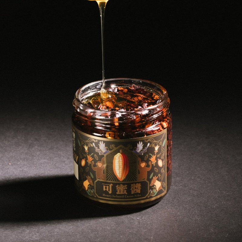 【美麗東可可】可蜜醬－可可蜂蜜抹醬 250g/罐 - 果醬/抹醬 - 新鮮食材 咖啡色