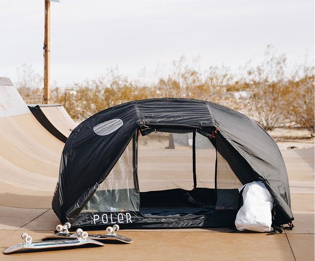 POLER TWO MAN TENT2人用テントオールブラック限定版 - ショップ