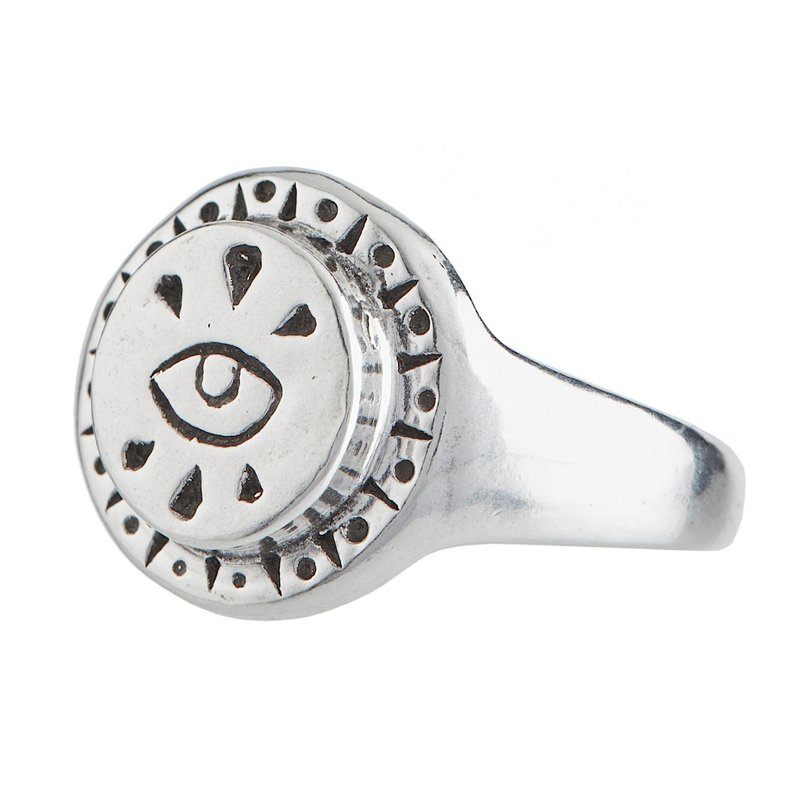 全知之眼戒指 - LHN Jewelry - 戒指 - 純銀 銀色