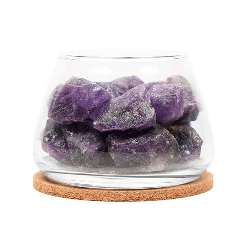 正佳珠寶 Gemsrich Jewelry 【正佳珠寶】紫水晶 原礦消磁水晶杯 智慧招財能量