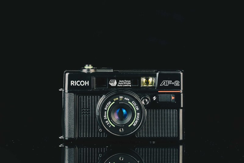 RICOH AF-2 #4359 #135底片相機 - 相機/拍立得/底片相機 - 其他金屬 黑色