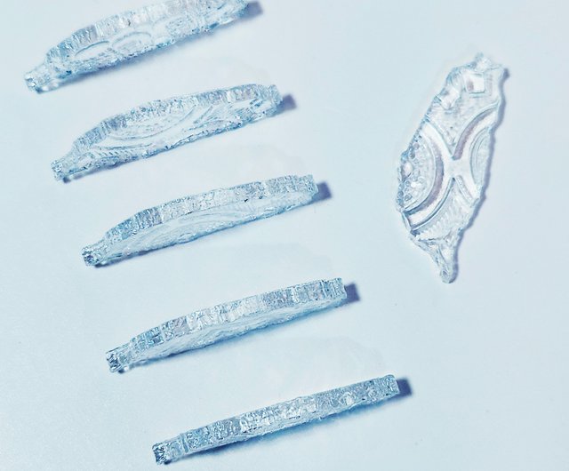美しい透明なお守り ハイタン台湾香火袋 ハイタン花窓御守り