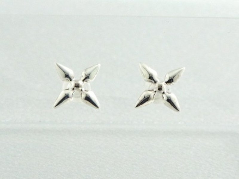 Double sharp earrings - Earrings & Clip-ons - Sterling Silver 