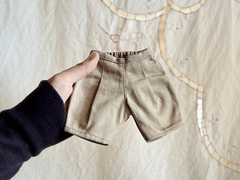ぬいぐるみ用タックパンツ beige - 寶寶/兒童玩具/玩偶 - 棉．麻 卡其色