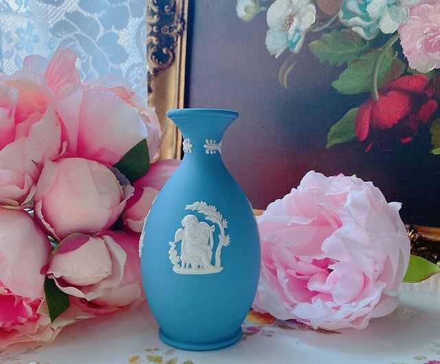 ウェッジウッド ジャスパー 花瓶 フラワーベース - インテリア小物