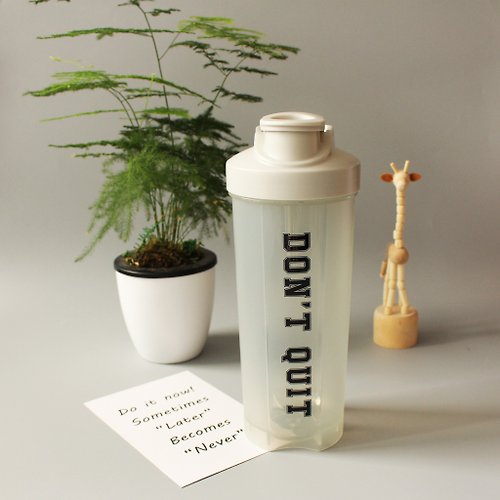 日日印 【健身系列】健身運動水瓶 水樽 食品級PP塑料水樽 創意禮物