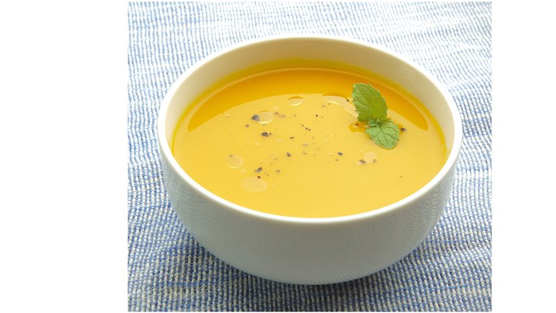 【門市自取】本地有機南瓜濃湯 (奶素) 翻熱即食 - 料理包/調理包 - 新鮮食材 橘色