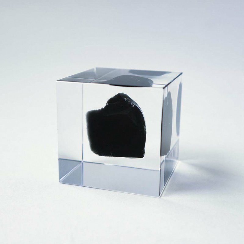 Sola cube Mineral礦石立方塊 黑曜石_憑著熱情突破重圍 - 擺飾/家飾品 - 其他材質 透明