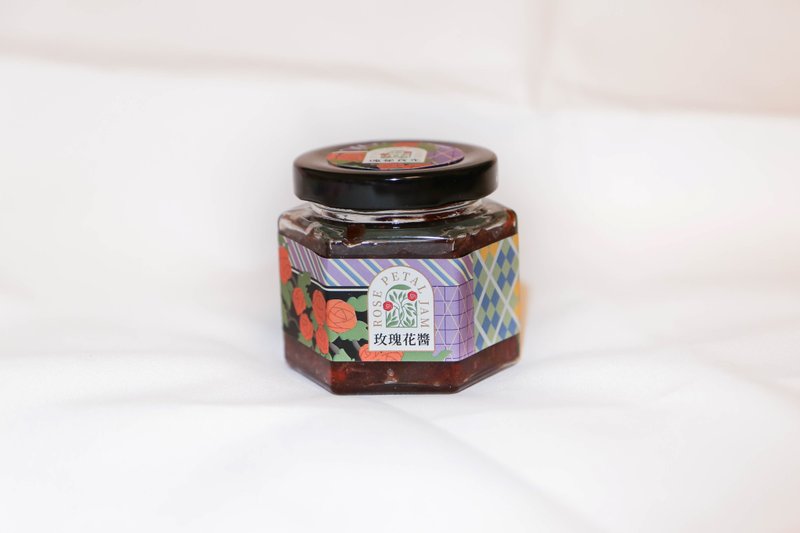 Rose Secret Taiwanese organic rose petal jam/rose stuffed x small jar - Jams & Spreads - Fresh Ingredients Purple