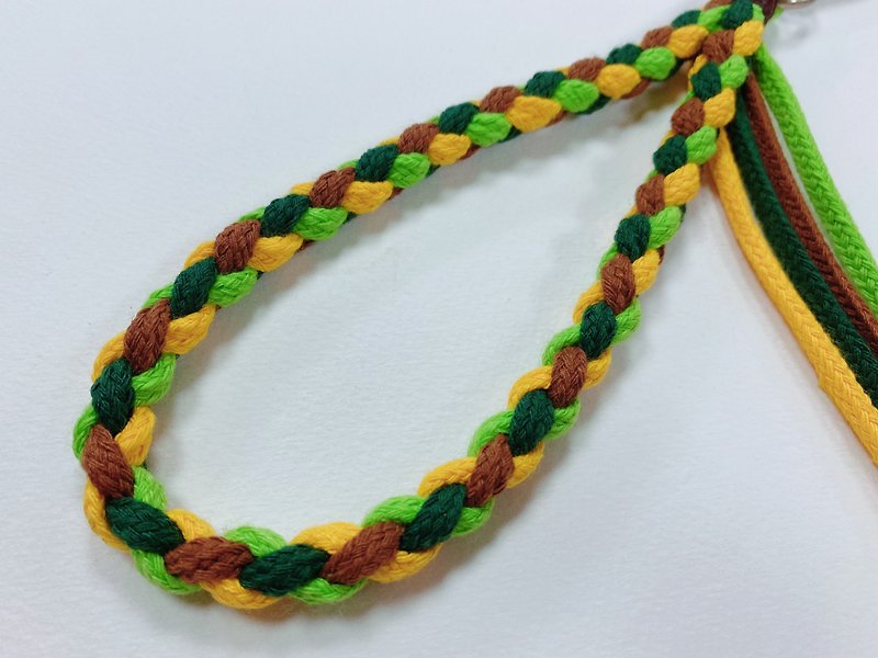 Fascinating work - pure hand-woven wrist strap sling - Lanyards & Straps - Cotton & Hemp Multicolor
