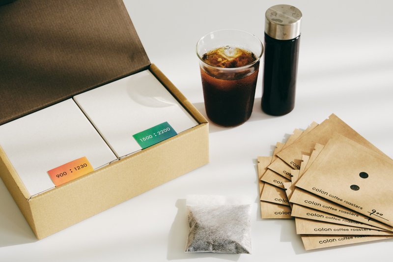 【冷泡咖啡】colon coffee特調冷泡咖啡禮盒 - 咖啡/咖啡豆 - 紙 