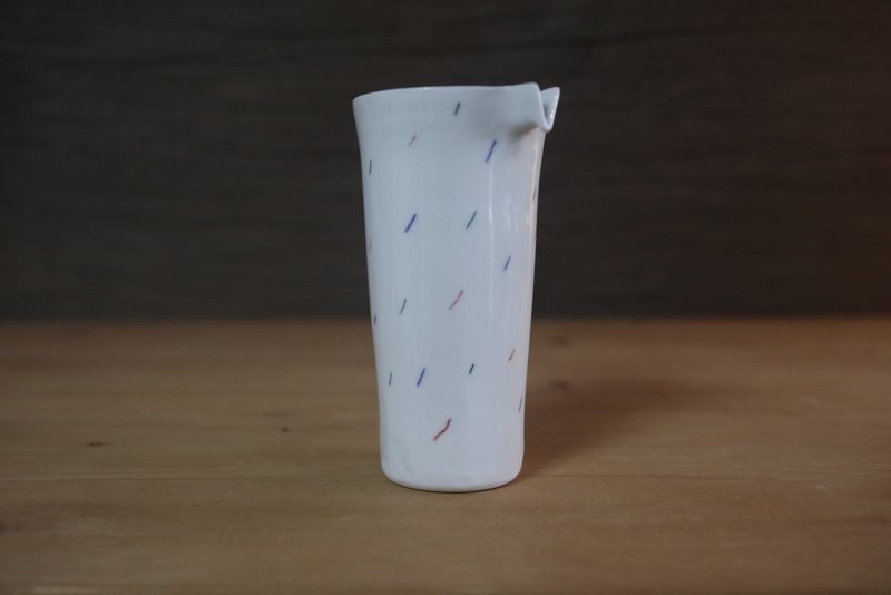 迷你五彩巧克力勻杯 - 茶壺/茶杯/茶具 - 瓷 白色