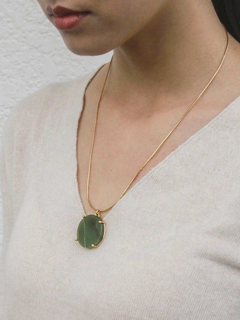 Evergreen Necklace - Necklaces - Jade Green