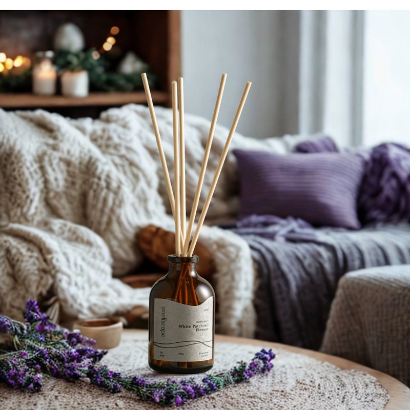 【聖誕禮物】冬日放鬆 手工香氛擴香瓶【薰衣草與迷迭香】 - 香氛/精油/擴香 - 精油 