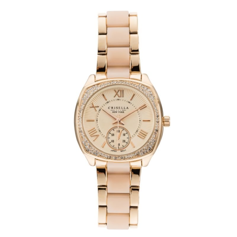 BLING ZIRCON QUATZ WATCH - Women's Watches - Other Metals Multicolor