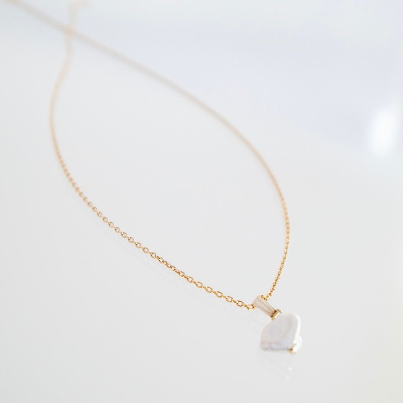 克氏珍珠項鍊 - 項鍊 - 珍珠 白色