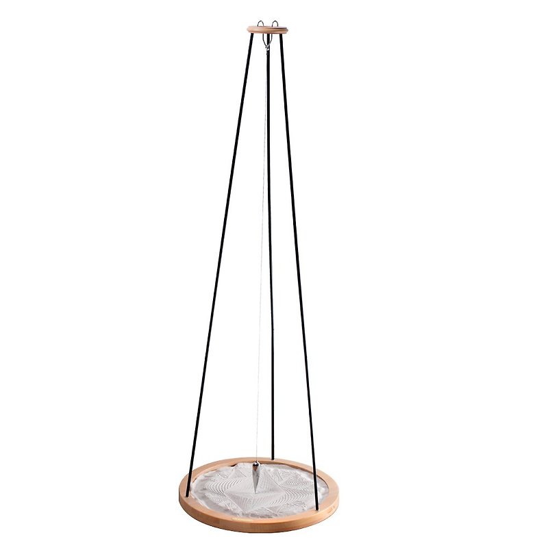Oversized beech sand pendulum - Items for Display - Wood 