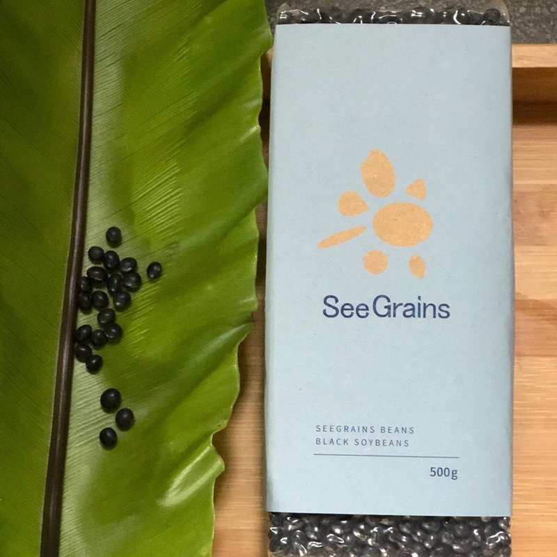 【買二送一】100%台灣產黑豆500g真空包裝 - 米/五穀雜糧 - 新鮮食材 黑色