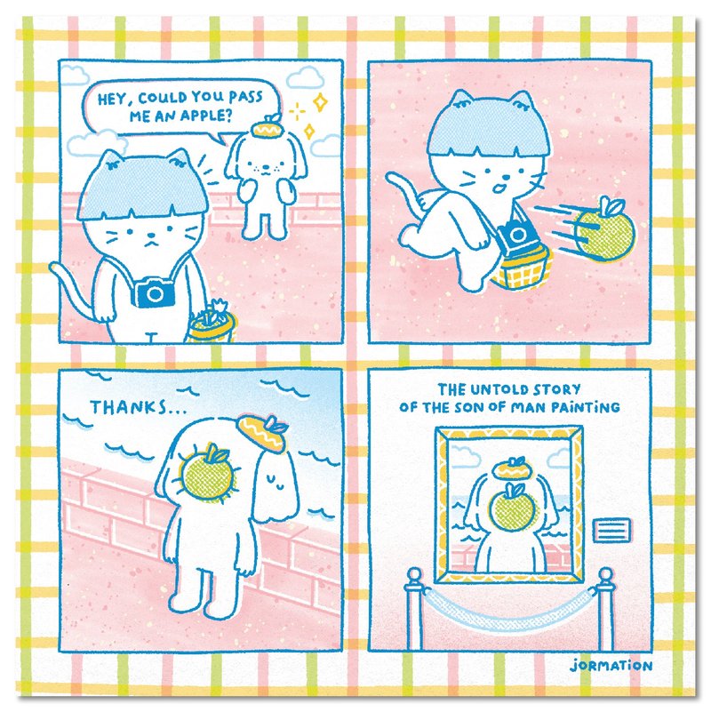 Son of Man Comic Postcard Print - 卡片/明信片 - 紙 