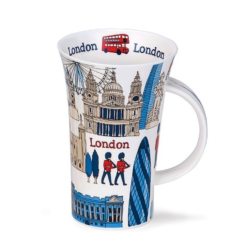 【100% Made in England】London Bone China Mug - แก้วมัค/แก้วกาแฟ - เครื่องลายคราม 