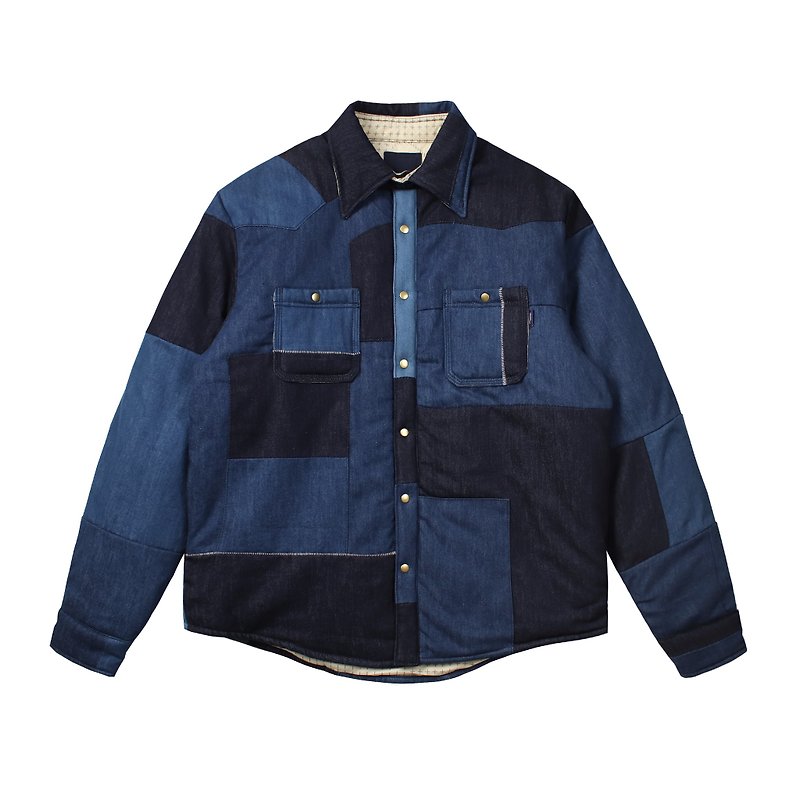 Japanese retro 3M Thinsulate denim cotton jacket - Men's Coats & Jackets - Other Materials Blue