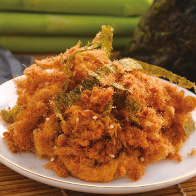 【滋美珍肉乾店】海苔肉鬆90g/300g - 肉乾/肉鬆 - 其他材質 紅色