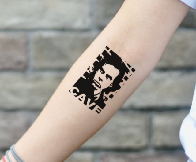 Haley Adams Tattoo  Tattoos  Original Art  Nick Caves art music and  life collage half sleave