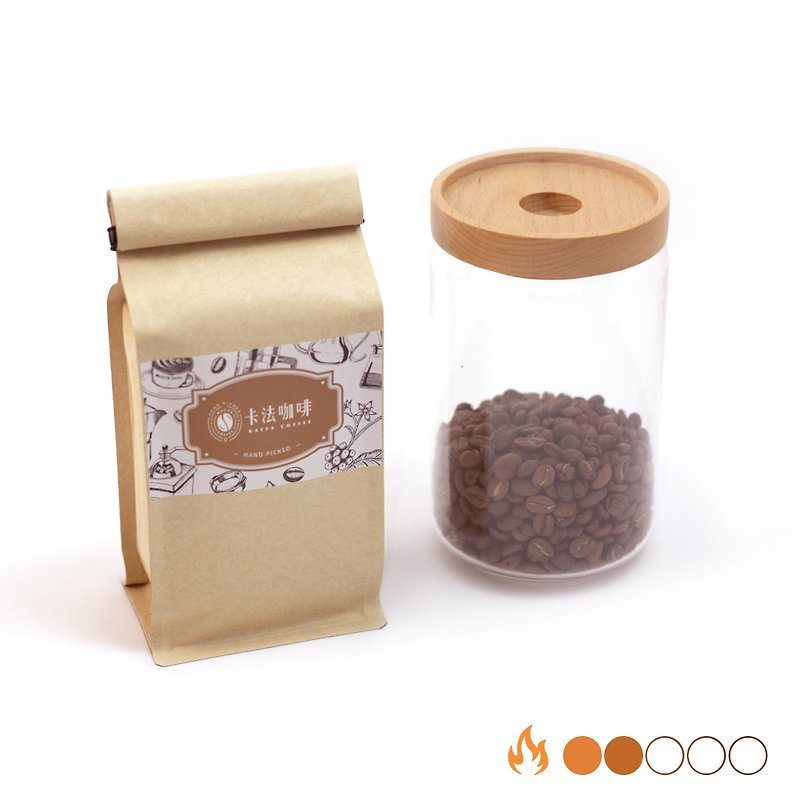 Ethiopian Yejia Xuefei Biluo G2 Fine Coffee Bean / Medium Light Baking / One lb 227g*2 - กาแฟ - อาหารสด สีนำ้ตาล