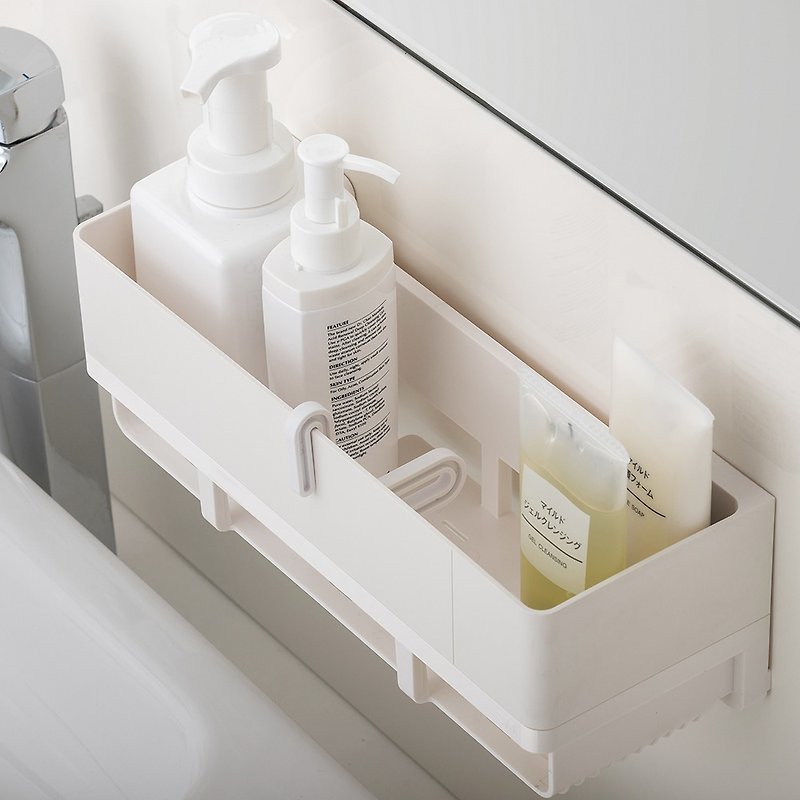 3M 17723 Non-marking extremely clean waterproof storage series-storage basket - Bathroom Supplies - Other Materials White