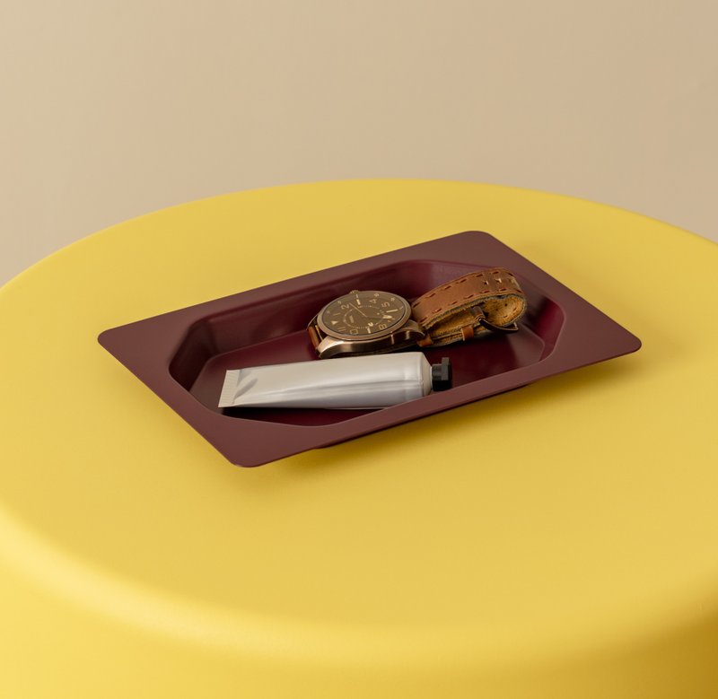 PURU Tray M | burgundy - Storage - Other Metals 