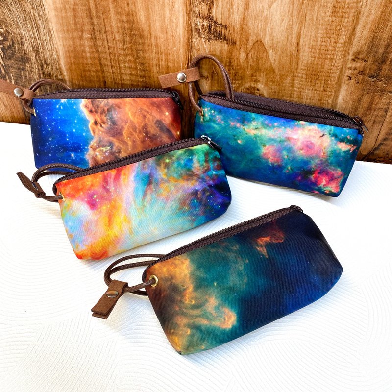 Waterproof zipper key bag (cosmic series) production to order* - ที่ห้อยกุญแจ - วัสดุกันนำ้ หลากหลายสี