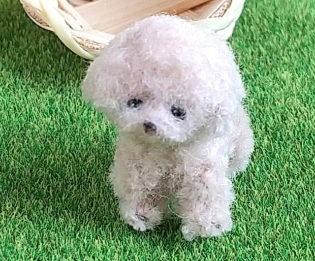 約2.4cmモールアート トイプードル - ショップ Little Dog Club