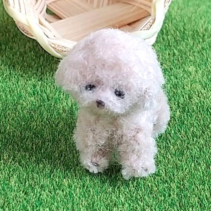 Approx. 2.4cm Mall Art Toy Poodle - Stuffed Dolls & Figurines - Other Materials 