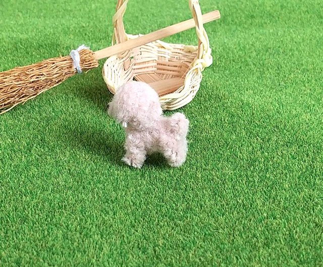 モールアート☆スタンダードプードル 約2.4cmモールアート トイプードル - ショップ Little Dog Club