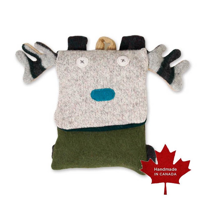 Animal Partner Handmade Backpack-Elk - Backpacks - Wool 