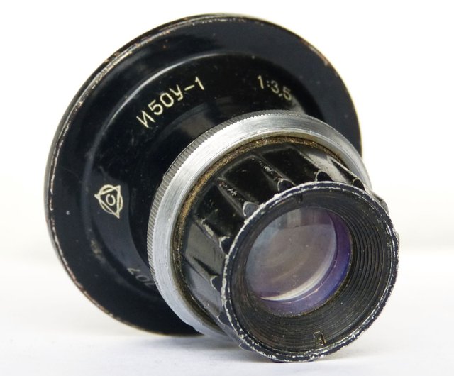 インダスター 50U-1 50Y-1 赤 P ソビエト引き伸ばしレンズ 3.5