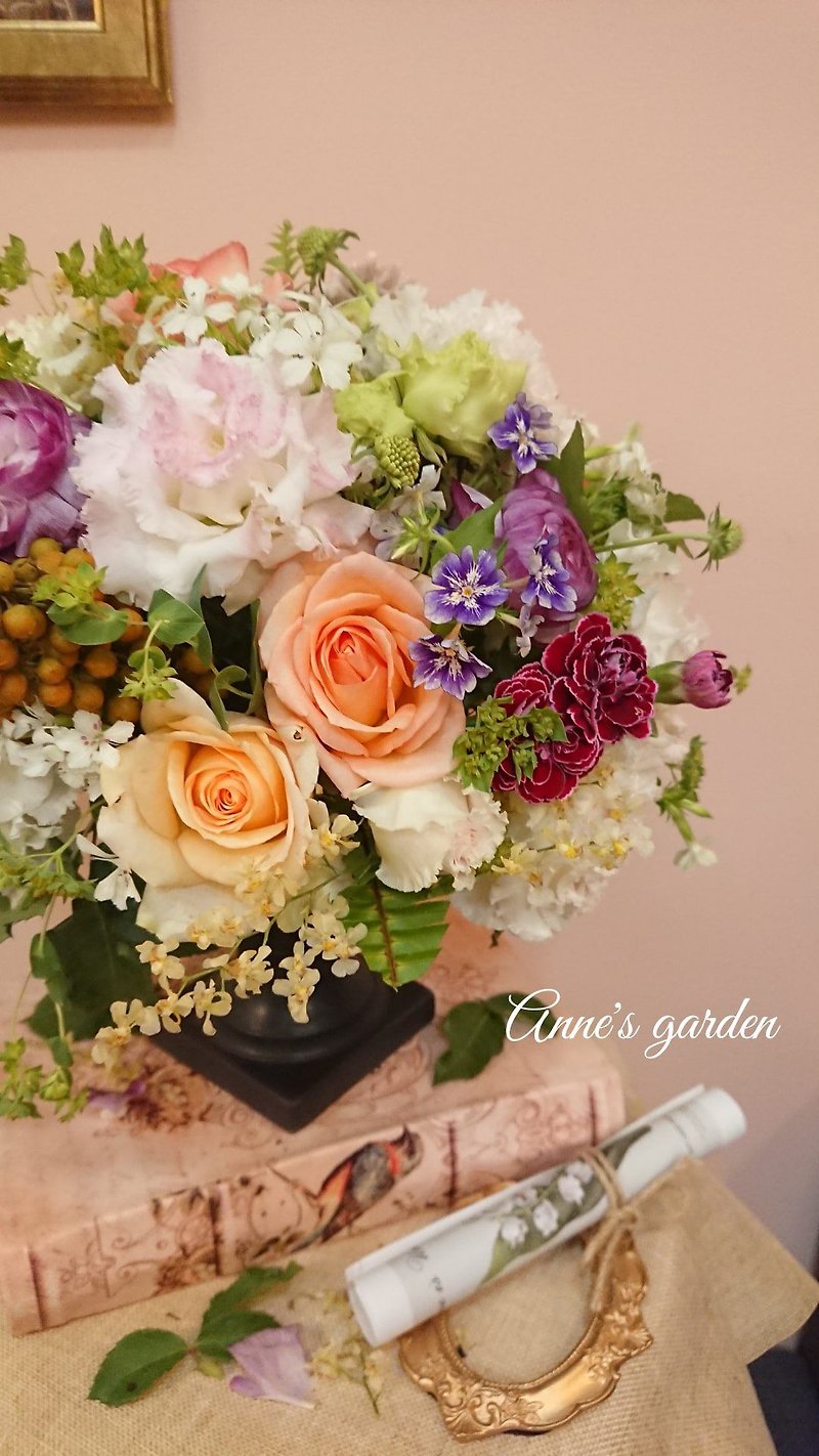 French classic table flowers/one person class - Plants & Floral Arrangement - Plants & Flowers 