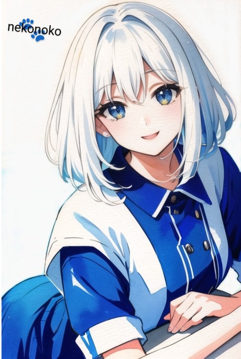 オリジナル人物ステッカー　No.190 - 貼紙 - 紙 