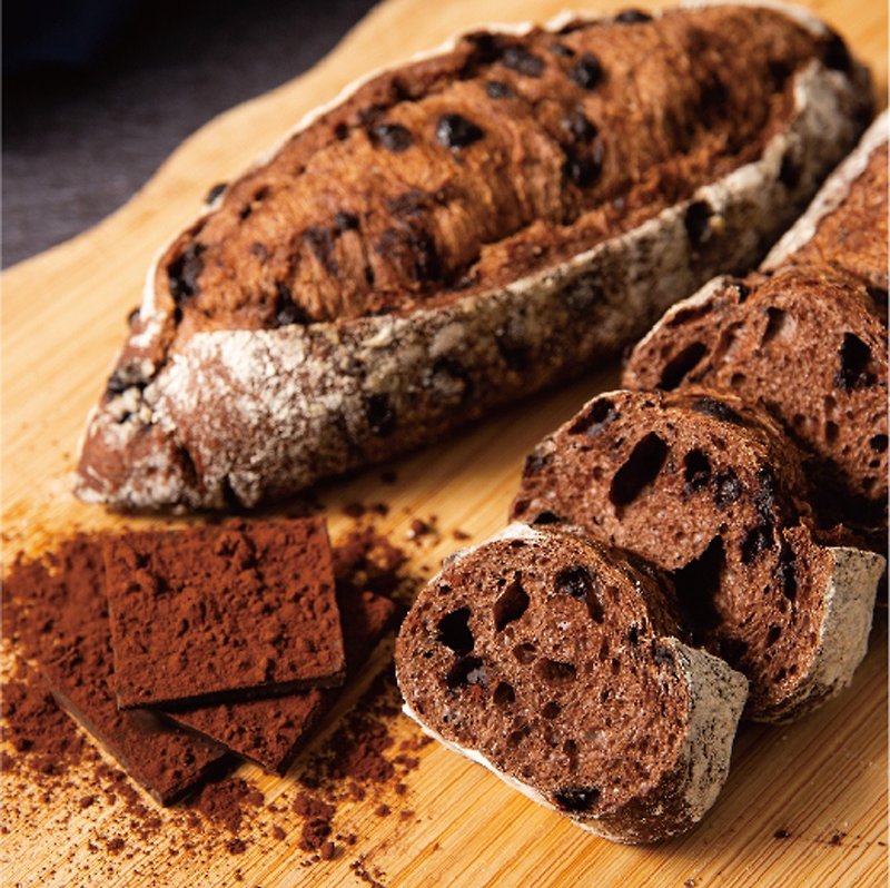 【Ou Keluo】Chocolate France carefully selects 5 pieces of world-class high-quality ingredients - Bread - Fresh Ingredients Brown