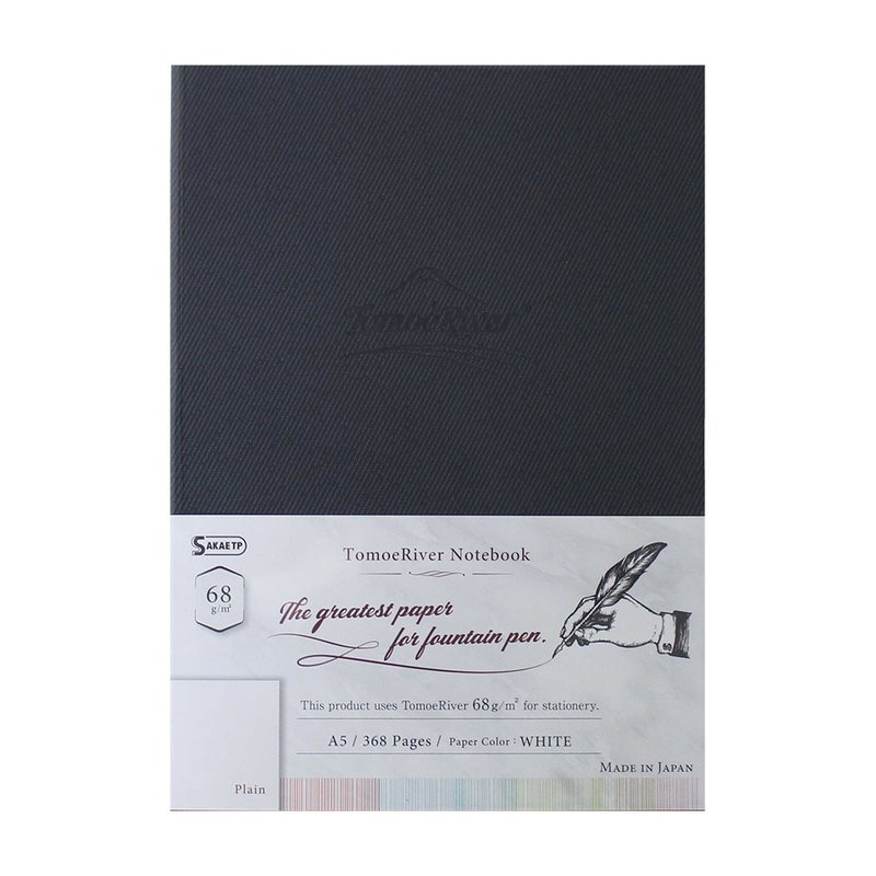 [Tomoe River] FP Blank Notebook-52lbs/68lbs (white) - Notebooks & Journals - Paper 