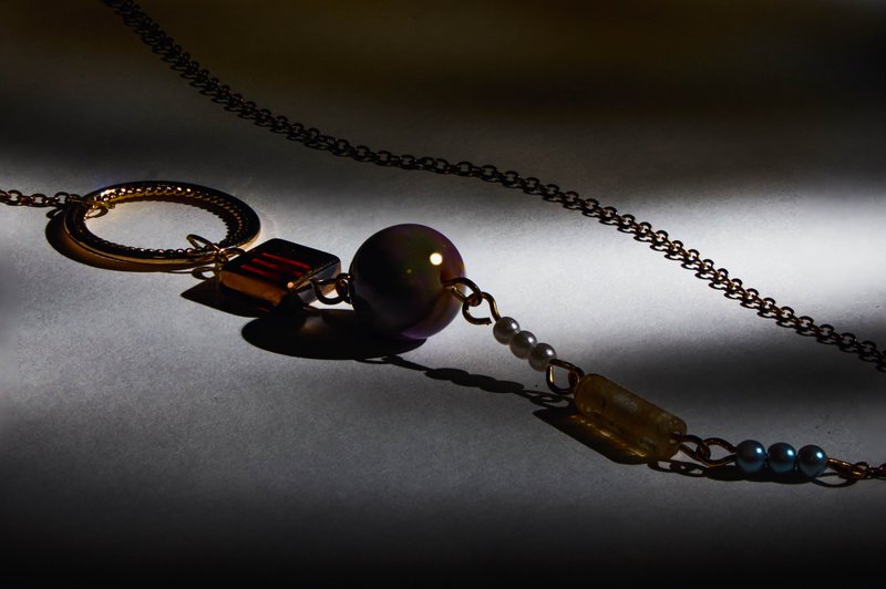 樂透彩卷中獎了 - 項鍊 - 其他材質 金色