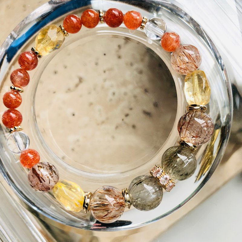 ITS-B666【客製款・共賞圖・天然石水晶】天然石水晶手鍊手環 - 手鍊/手環 - 半寶石 多色