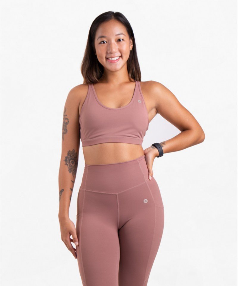 This! This is my sports bra・Pink sparkling wine - Women's Athletic Underwear - Nylon 