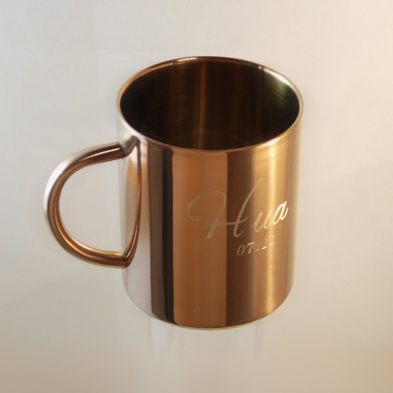 Kelly Yang custom made cup rose gold - Other - Stainless Steel 