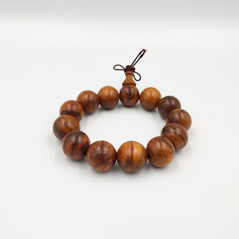 虎斑沉手環 首飾 飾品 開運小物 手環 - 手鍊/手環 - 其他材質 咖啡色